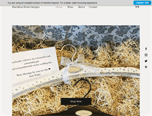 Tablet Screenshot of blackbowhangers.com